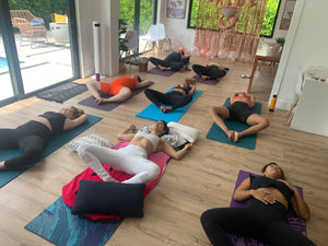 Group yoga sessions for bachelorette, birthdays, corporate events