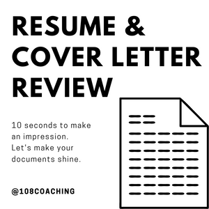 Resume & Cover Letter Review